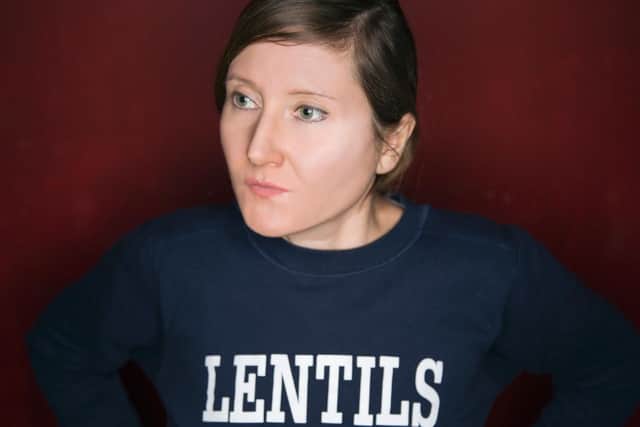 Organiser Vente Viteikaite says veganism is growing rapidly in the UK.