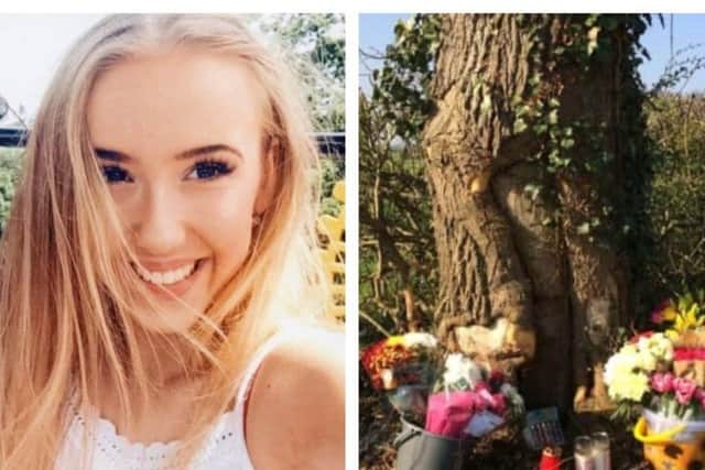 Meredita was killed in the crash in April last year.