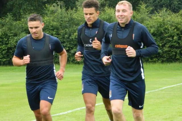 Billy Waters, Shaun McWilliams and Nicky Adams on the run