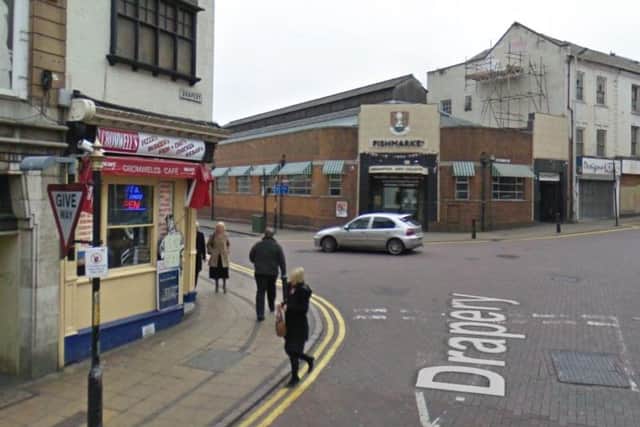 Google Streetview's image of Sheep Street - but something is a little off...