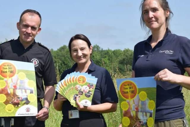 A summer safety campaign has been launched to prevent grass fires this year.