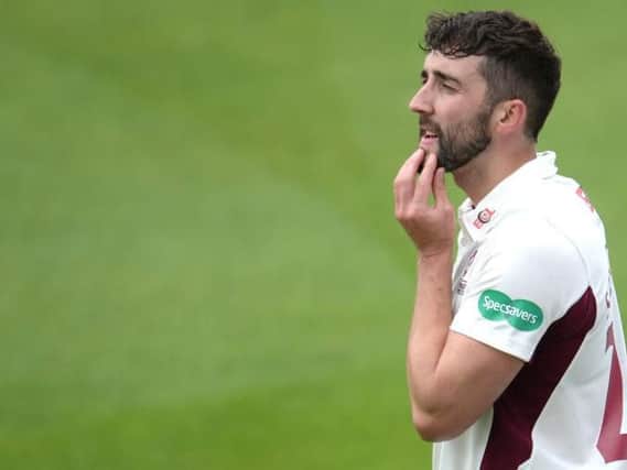 Ban Sanderson took six wickets for Northants
