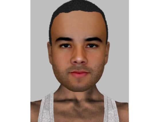 This e-fit of a man has been released following an alleged sexual assault in Northampton.