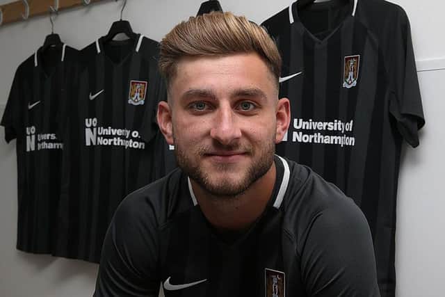 Charlie Goode has joined the Cobblers from Scunthorpe United for an undisclosed fee (Picture: Pete Norton)