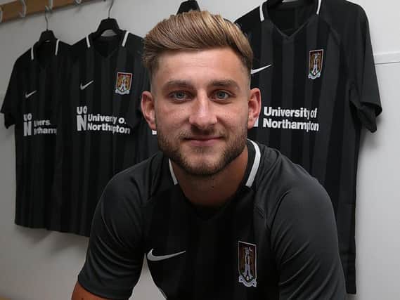 Charlie Goode has joined the Cobblers from Scunthorpe United for an undisclosed fee (Picture: Pete Norton)