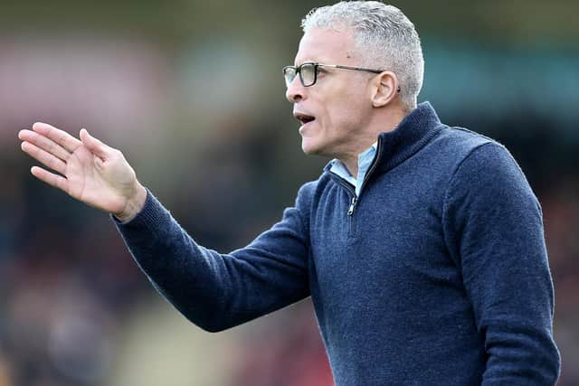 Cobblers boss Keith Curle