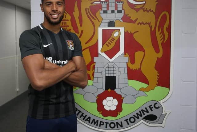 New Cobblers signing Vadaine Oliver (Picture: Pete Norton)