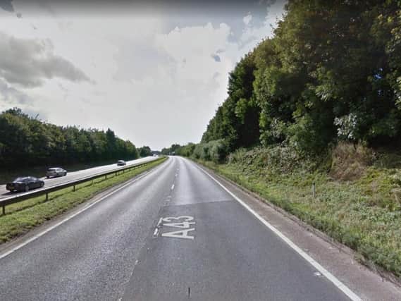 The accident happened in the A43 between Brackley and Towcester
