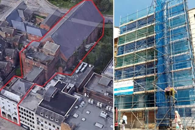 The former Balestra nightclub will be used to create a new buffet restaurant and 69 student flats.
