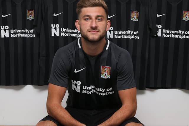 Charlie Goode is delighted to have signed for the Cobblers