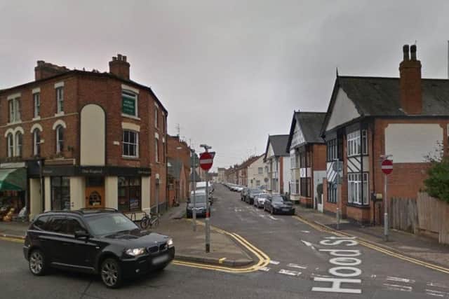 The man was attacked on Hood Street, Northampton. Photo: Google