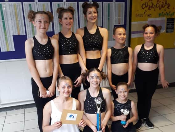 Team Acrocirque with their trophy. Photo: Zoiey Smale