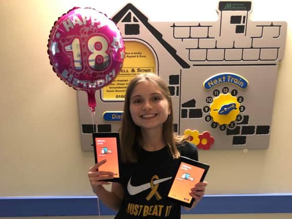 Amazing Ellie has successfully beaten her 50 gift target as 150 toys have poured in on her Amazon wish list for poorly children on Northampton's wards. Picture credit: Insight Magazine.