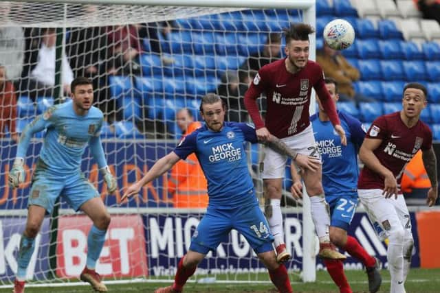 The Cobblers' most recent meeting with Peterborough United was in April, 2018