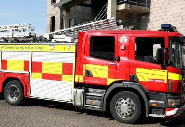 Firefighters were called to Billing Road