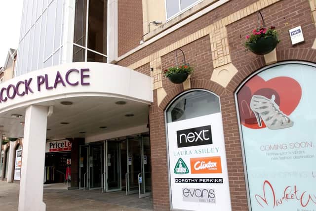 Pricless was once one of the front facing shops looking out to Market Square
