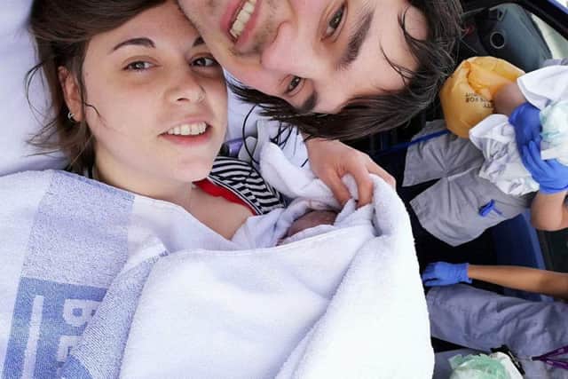 Shannon and James became mum and dad to baby Adara back in March after a surprise birth in the hospital car park. Pictures: Insight Magazine.