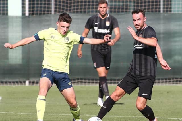 Matty Warburton scored a hat-trick as the Cobblers drew 3-3 with Bournemouth Under-23s in Spain (Pictures: Pete Norton)