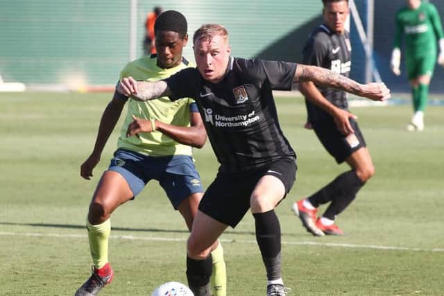 Nicky Adams in action against Bournemouth
