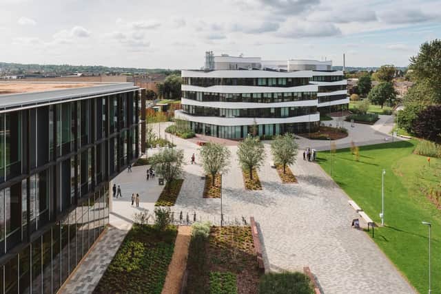 The University of Northampton's new Waterside campus. Photo: University of Northampton
