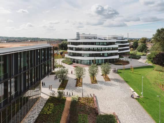 The University of Northampton's new Waterside campus. Photo: University of Northampton