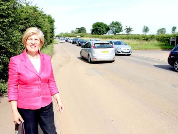 Sally Keeble says the North West Relief Road is not 'fit for purpose'.