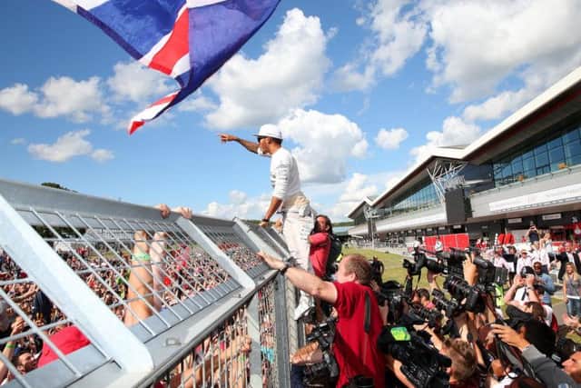 Five more years of the British Grand Prix at Silverstone - how many more will Lewis Hamilton win? Photo: Getty Images