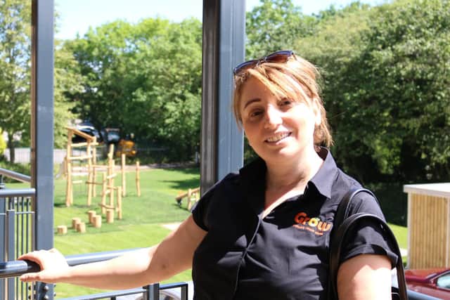 Sabrina Moussi is moving into her flat with her two children in September.