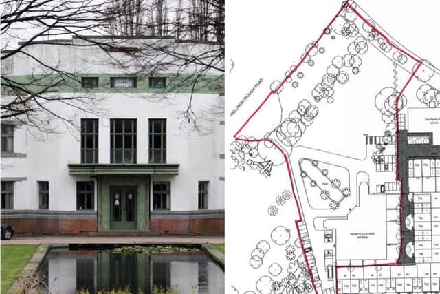 Northampton's derelict Pearce Leatherworks offices could become 20 new flats.