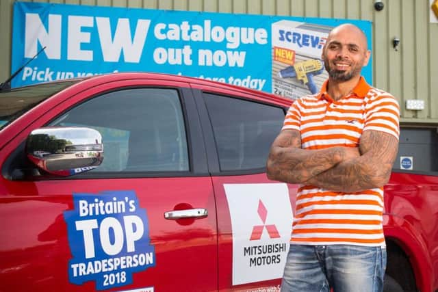 Northampton's-own Stuart Roache was last year's winner of Top Tradesperson UK.
