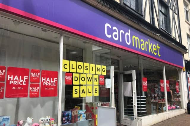 Cardmarket - WH Smiths budget store - is closing down in September.