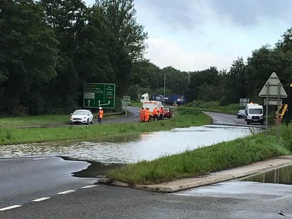 Mereway remains partially closed