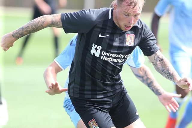 Nicky Adams in action against Coventry City (Picture: Pete Norton)