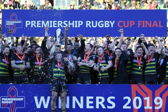 Saints won the Premiership Rugby Cup last season