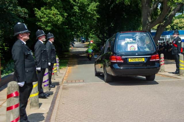 Kate's funeral took place on Tuesday, July 16.