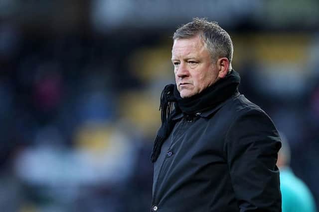 Chris Wilder on the sideline on 'that' day at Notts County