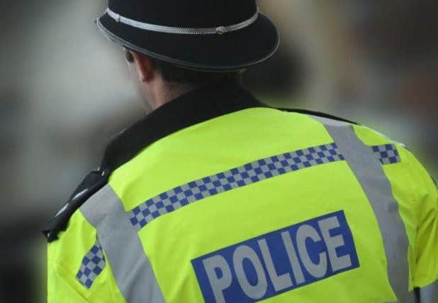 A Northampton supermarket was broken into using bricks and a metal pole.
