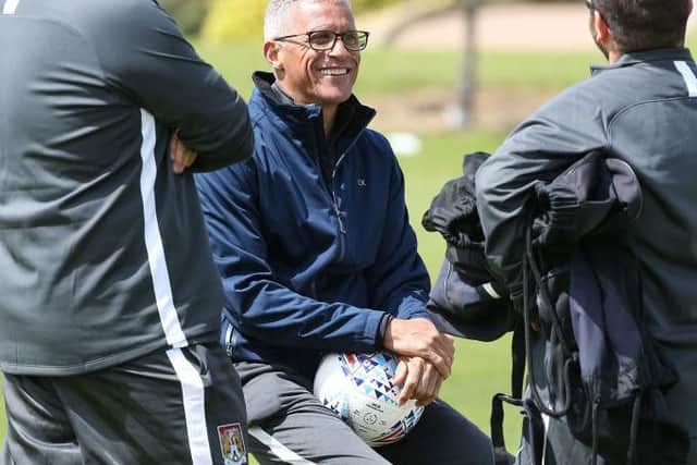 Cobblers boss Keith Curle