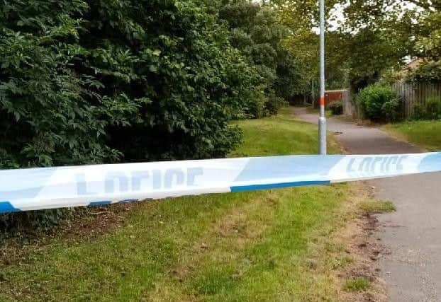 The shooting and stabbing happened at the playing field off Pennycress Place and the A5076 Great Billing Way.