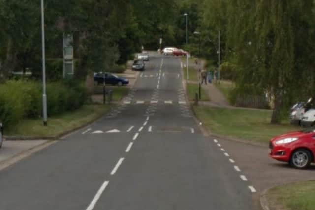 A man was set upon by two attackers wielding kitchen knives.