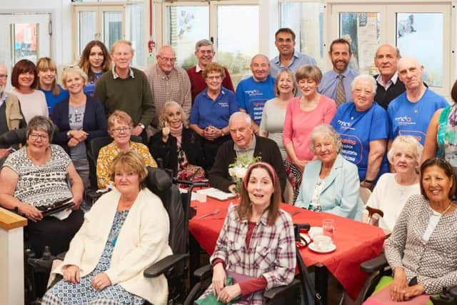 WPD hasgiven 1,055 to the Northampton branch of the Motor Neurone Disease Association to fund itsmonthly drop-in sessions at Dobbies in Wootton.