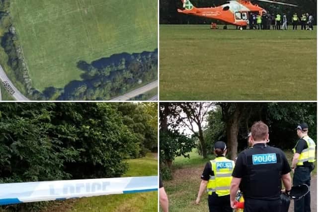The violent incident has shocked the town