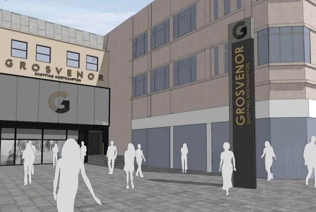 An artist's impression has teased a new look for the Grosvenor's Centre.
