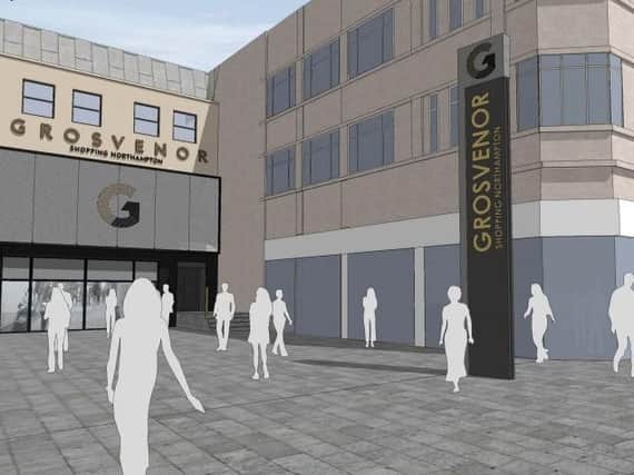 An artist's impression has teased a new look for the Grosvenor's Centre.