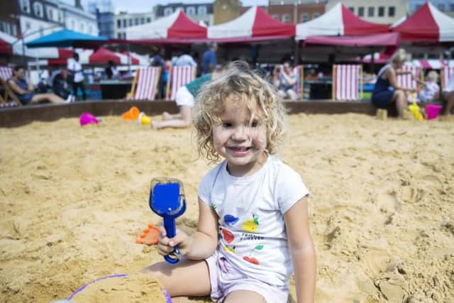 'Northampton by the Sea" has returned for another summer in the Market Square.