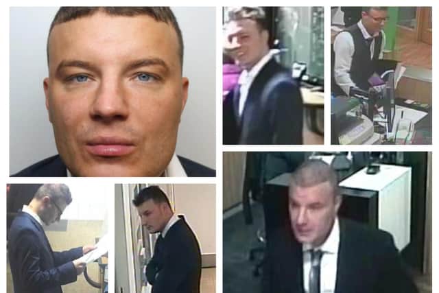 Colin Mosdell defrauded 115,000 from bank accounts using cheques with fake signatures.