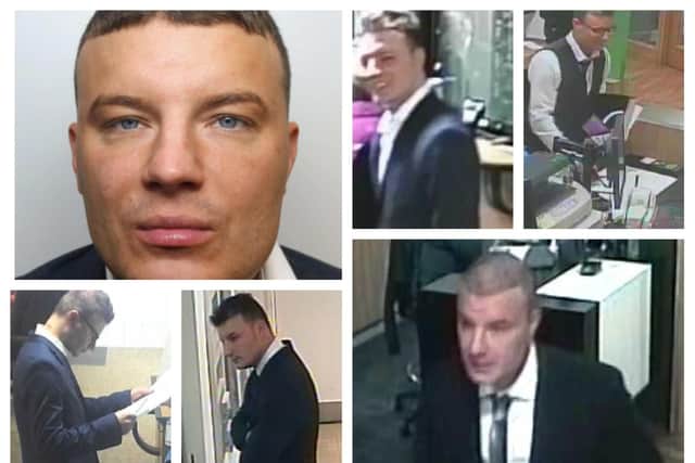 Colin Mosdell defrauded 115,000 from bank accounts using cheques with fake signatures.