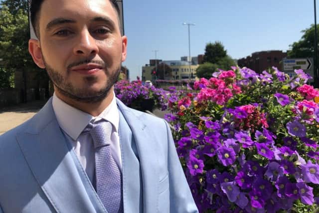Ashley Brittin, a domestic violence survivor from Raunds, who has spoken out about what happened to him. NNL-190725-151926005