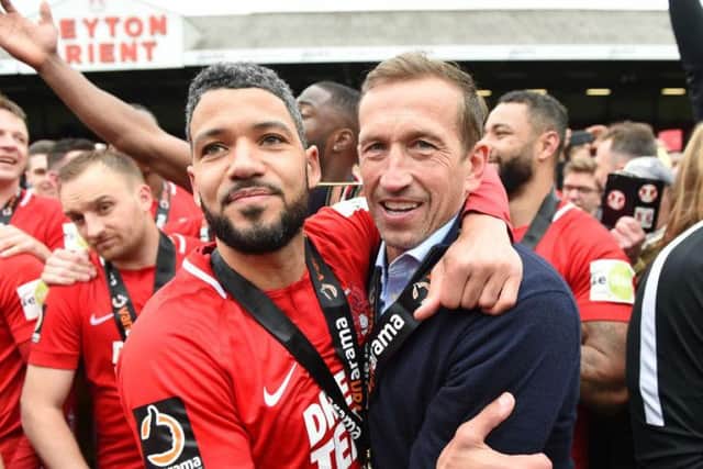 Justin Edinburgh guided Leyton Orient to promotion back to the Football League last season