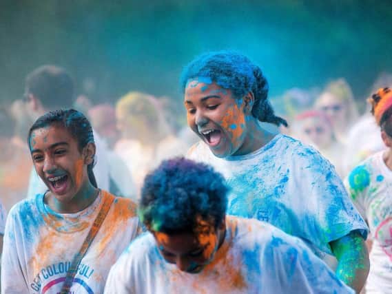 The Fun Colour Rush has been keeping racers entertained since 2016. (File picture).